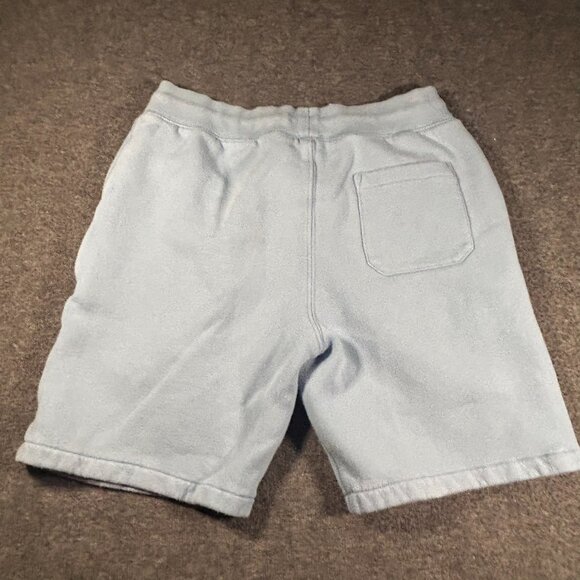 Polo Ralph Lauren Shorts Boys Size M 10/12 Baby Blue Fleece Casual Active Sports - Picture 2 of 8
